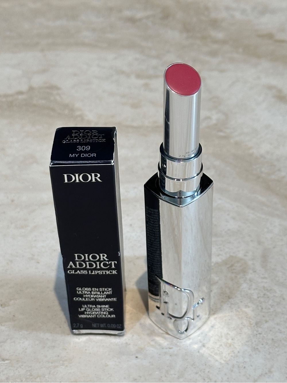 Dior Addict Glass Lipstick Ultra-Shine Hydrating Lip Gloss Stick - 309 My Dior